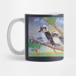 Kookaburra's sitting in a Gum tree Mug